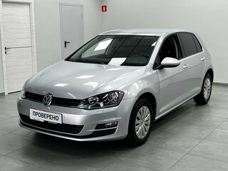 2013 Volkswagen Golf VII, серебристый, 799000 рублей, вид 1