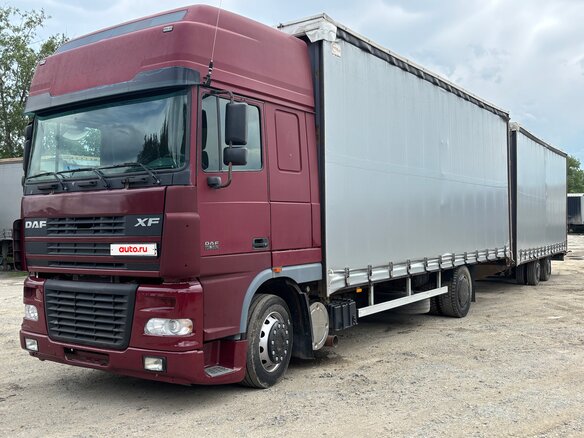 2003 DAF XF 95, пурпурный, 2400000 рублей - вид 18
