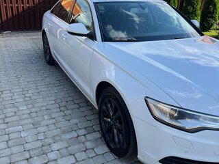 2014 Audi A6 IV (C7), белый, 1450000 рублей, вид 3