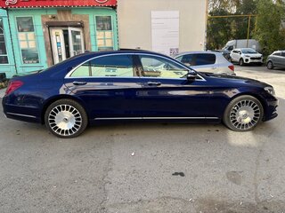 2014 Mercedes-Benz S-Класс 500 Long VI (W222, C217), синий, 2350000 рублей, вид 3