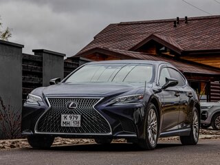 2019 Lexus LS 500h V, синий, 5500000 рублей, вид 1