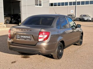 2018 Lada (ВАЗ) Granta I Рестайлинг, коричневый, 495000 рублей, вид 5