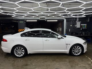 2013 Jaguar XF I Рестайлинг, белый, 1300000 рублей, вид 5