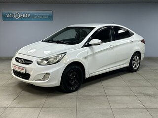 2014 Hyundai Solaris I, белый, 295000 рублей, вид 1