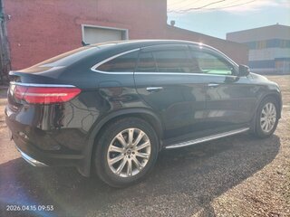 2018 Mercedes-Benz GLE Coupe 350 d I (C292), чёрный, 4080000 рублей, вид 3