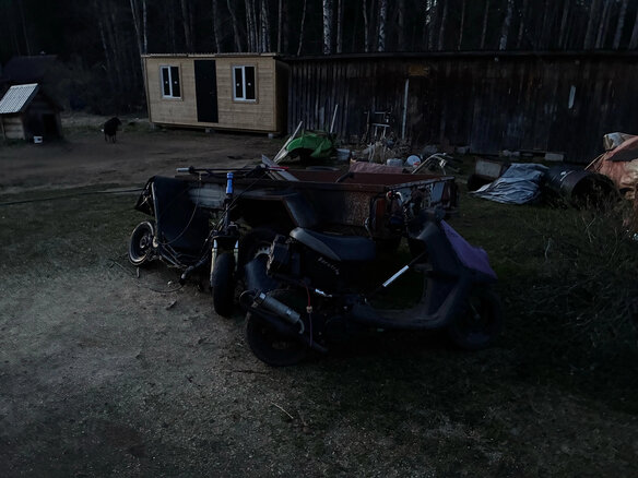 2002 Honda Dio, серый, 45000 рублей - вид 1