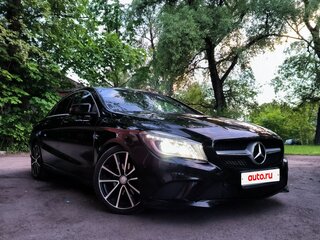 2015 Mercedes-Benz CLA 200 I (C117, X117), чёрный, 1585000 рублей, вид 2