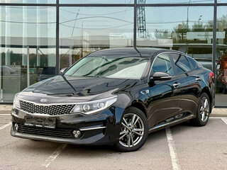 2016 Kia Optima IV, чёрный, 1340000 рублей, вид 1