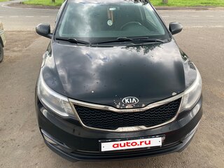 2015 Kia Rio III Рестайлинг, чёрный, 670000 рублей, вид 4