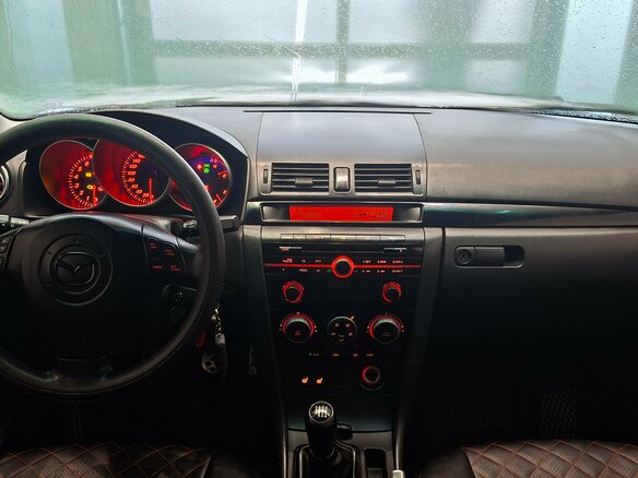 2007 Mazda 3 I (BK) Рестайлинг, чёрный, 540000 рублей - вид 18
