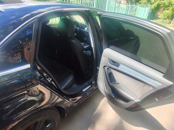 2009 Audi A4 IV (B8), чёрный, 850000 рублей - вид 7