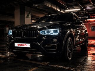 2017 BMW X6 30d II (F16), чёрный, 4115000 рублей, вид 4