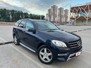 2013 Mercedes-Benz M-Класс 350 CDI III (W166), синий, 2500000 рублей, вид 2