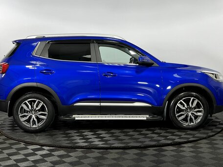 2022 Chery Tiggo 4 I Рестайлинг, синий, 1320000 рублей, вид 5