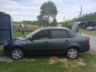 2016 Lada (ВАЗ) Granta I, серебристый, 595000 рублей, вид 3