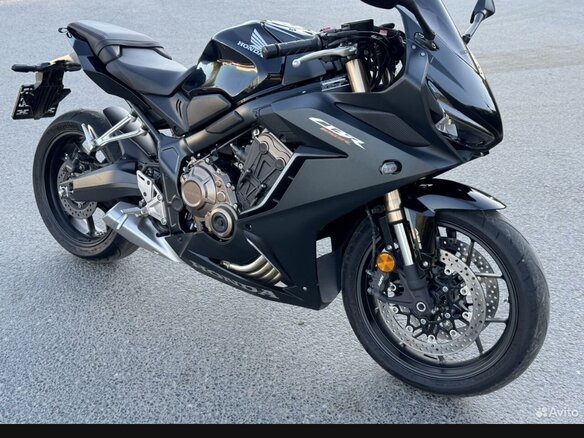 2021 Honda CBR 650R, чёрный, 950000 рублей