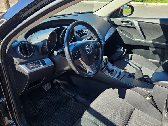 2011 Mazda 3 II (BL), чёрный, 670000 рублей - вид 5