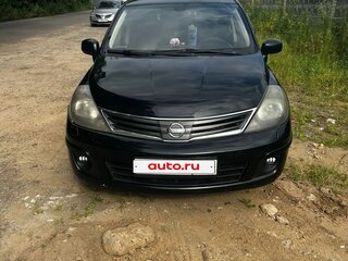 2012 Nissan Tiida I Рестайлинг, чёрный, 550000 рублей, вид 1