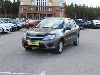 2014 Lada (ВАЗ) Granta I, коричневый, 269000 рублей, вид 1
