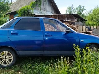 2002 Lada (ВАЗ) 2110, синий, 120000 рублей, вид 3