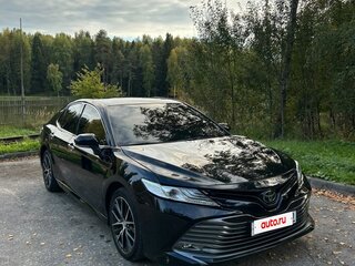 2020 Toyota Camry VIII (XV70), чёрный, 3250000 рублей, вид 3