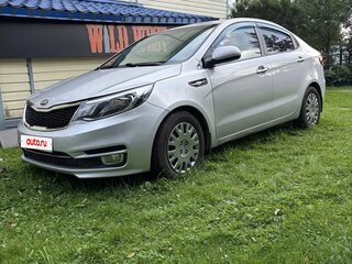 2015 Kia Rio III Рестайлинг, серый, 600000 рублей, вид 1