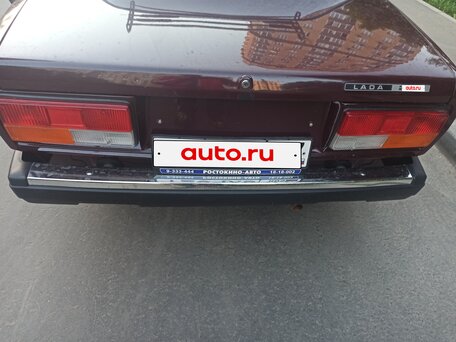 2007 Lada (ВАЗ) 2107, пурпурный, 475000 рублей, вид 3