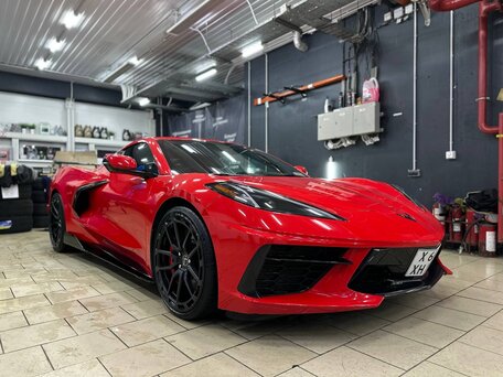 2020 Chevrolet Corvette Stingray C8, красный, 11600000 рублей, вид 1