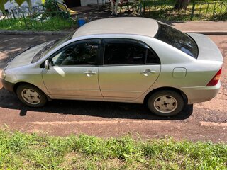 2002 Toyota Corolla IX (E120, E130), серый, 310000 рублей, вид 3