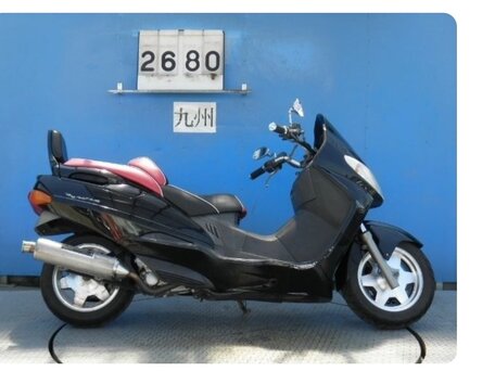 1998 Suzuki Burgman (SkyWave) 250, чёрный, 80000 рублей, вид 1