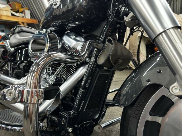 2017 Harley-Davidson Fat Boy, чёрный, 1860000 рублей - вид 30