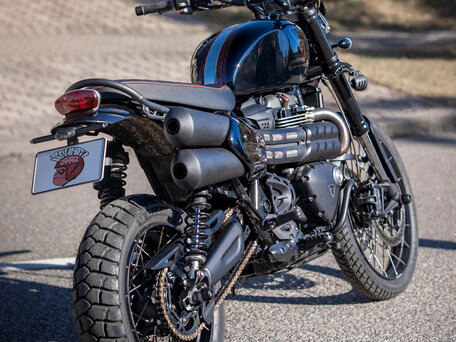 2019 Triumph Scrambler, чёрный, 1450000 рублей, вид 5