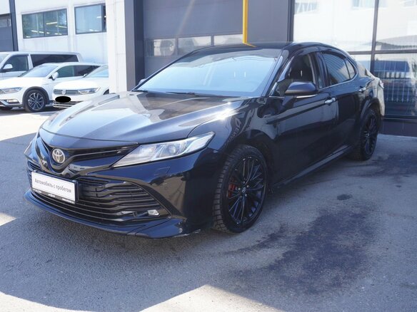 2019 Toyota Camry VIII (XV70), чёрный