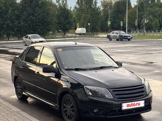 2013 Lada (ВАЗ) Granta I, синий, 400000 рублей, вид 3