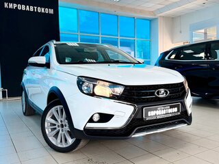 2019 Lada (ВАЗ) Vesta SW Cross I, белый, 1119000 рублей, вид 2