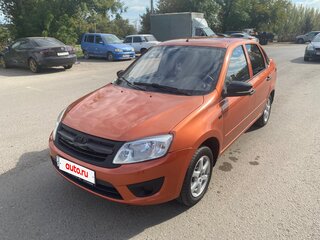 2014 Lada (ВАЗ) Granta I, оранжевый, 320000 рублей, вид 1