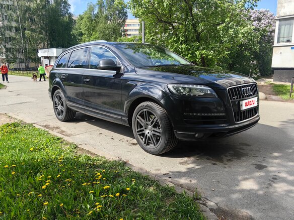 2014 Audi Q7 I (4L) Рестайлинг, чёрный, 2300000 рублей