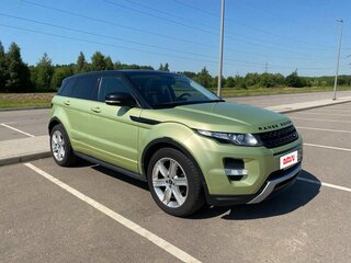 2012 Land Rover Range Rover Evoque 6-speed I, зелёный, 2250000 рублей, вид 3