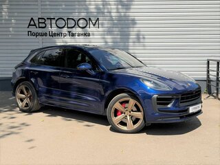2021 Porsche Macan S I Рестайлинг 2, синий, 6885000 рублей, вид 3