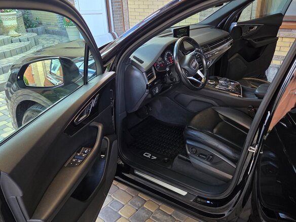 2018 Audi Q7 II (4M), чёрный, 3200000 рублей - вид 10