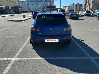 2007 Mazda 3 I (BK) Рестайлинг, синий, 450000 рублей, вид 4