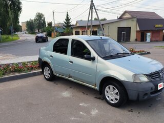 2007 Renault Logan I, зелёный, 99000 рублей, вид 4
