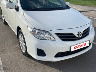 2011 Toyota Corolla X (E140, E150) Рестайлинг, белый, 955000 рублей, вид 3