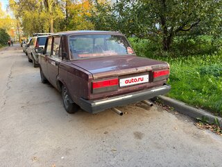 2006 Lada (ВАЗ) 2107, пурпурный, 68000 рублей, вид 3