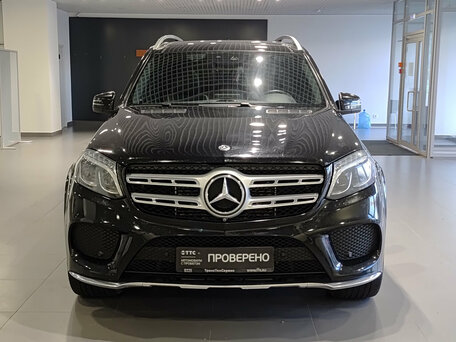 2019 Mercedes-Benz GLS 350 d I (X166), чёрный, 3280000 рублей, вид 2