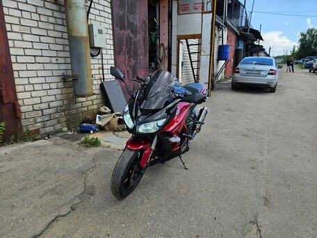 2015 Kawasaki Z 1000SX, красный, 775000 рублей, вид 2
