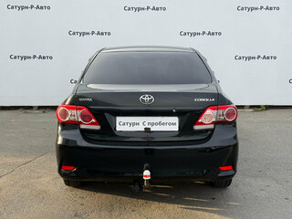 2013 Toyota Corolla X (E140, E150) Рестайлинг, чёрный, 1100000 рублей, вид 5
