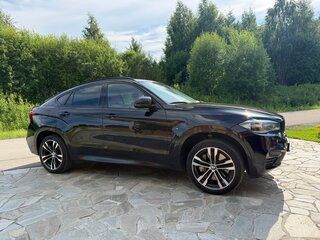 2016 BMW X6 M50d II (F16), чёрный, 3800000 рублей, вид 2