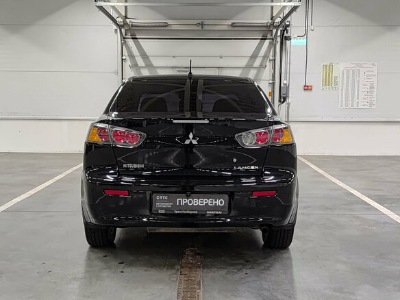 2010 Mitsubishi Lancer X, чёрный - вид 5