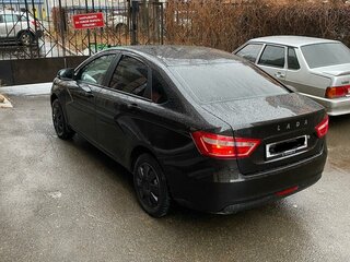 2016 Lada (ВАЗ) Vesta I, чёрный, 580000 рублей, вид 2
